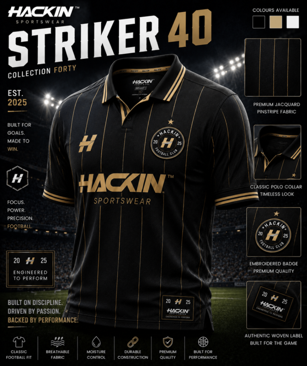 Striker 40 football kit concept